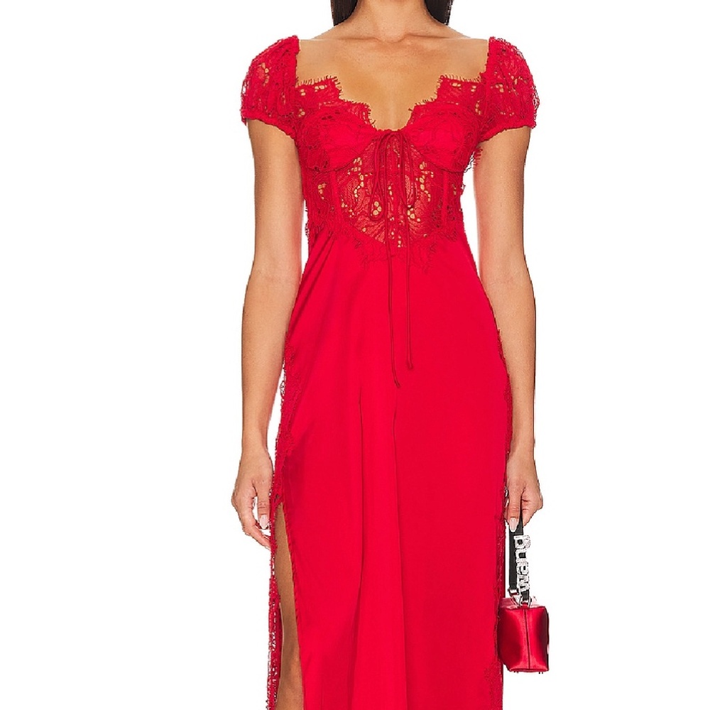 For Love and Lemons Casey Maxi Dress NWT